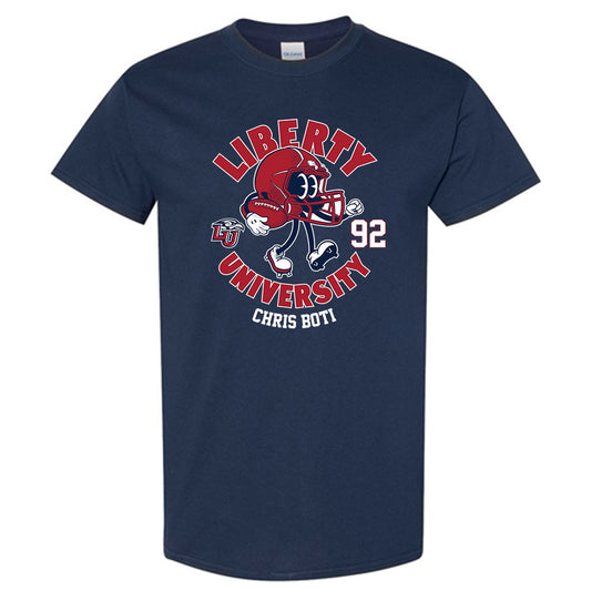 Liberty - NCAA Football : Chris Boti Fashion Shersey Short Sleeve T-Shirt