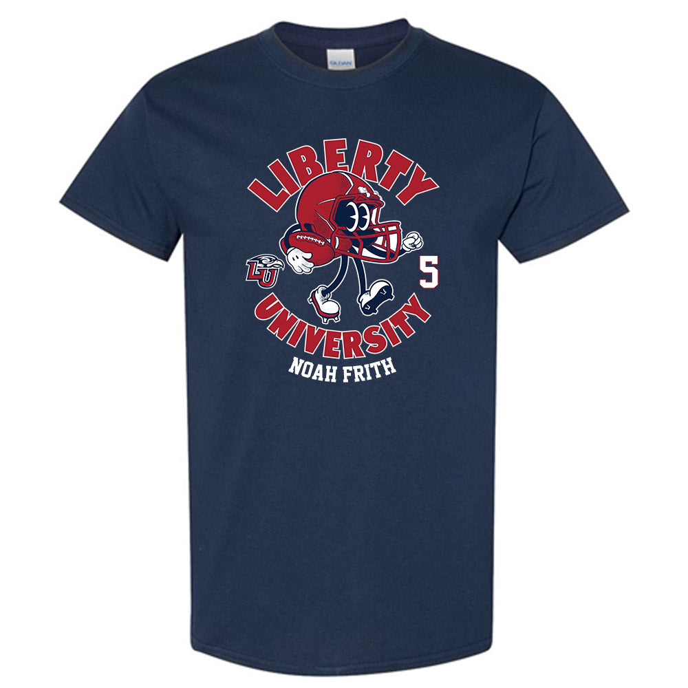 Liberty - NCAA Football : Noah Frith Fashion Shersey Short Sleeve T-Shirt