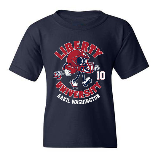 Liberty - NCAA Football : Aakil Washington Fashion Shersey Youth T-Shirt