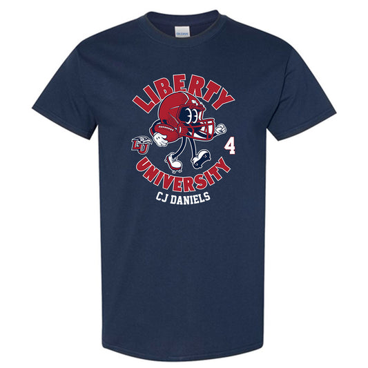 Liberty - NCAA Football : Cj Daniels Fashion Shersey Short Sleeve T-Shirt