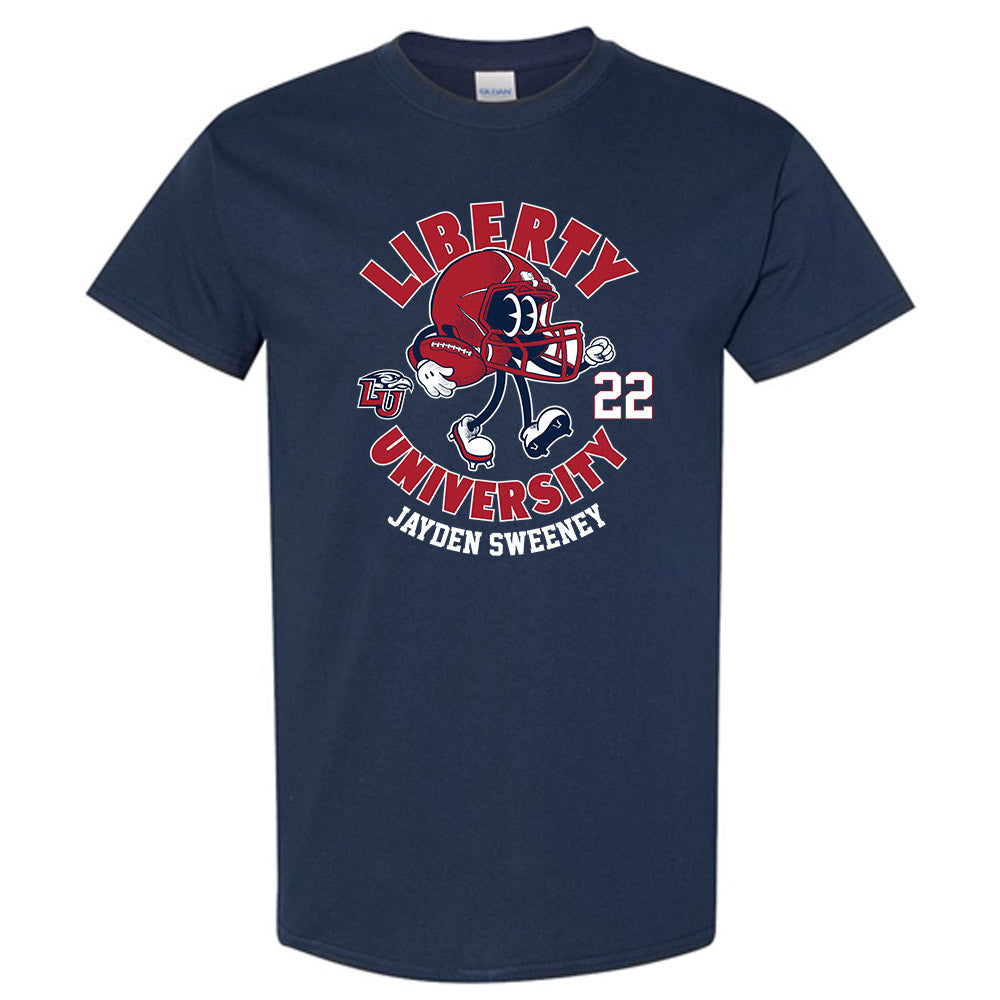Liberty - NCAA Football : Jayden Sweeney Fashion Shersey Short Sleeve T-Shirt