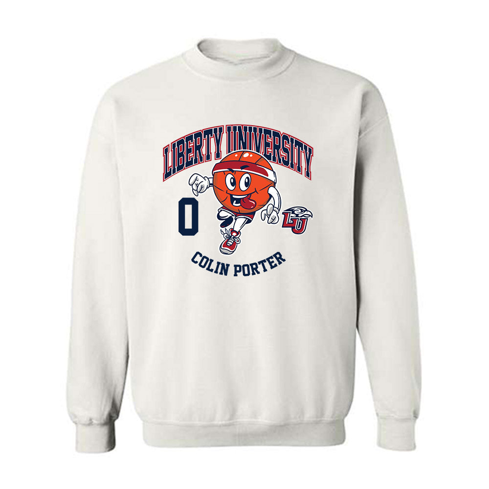 Liberty - NCAA Men's Basketball : Colin Porter - Crewneck Sweatshirt Fashion Shersey