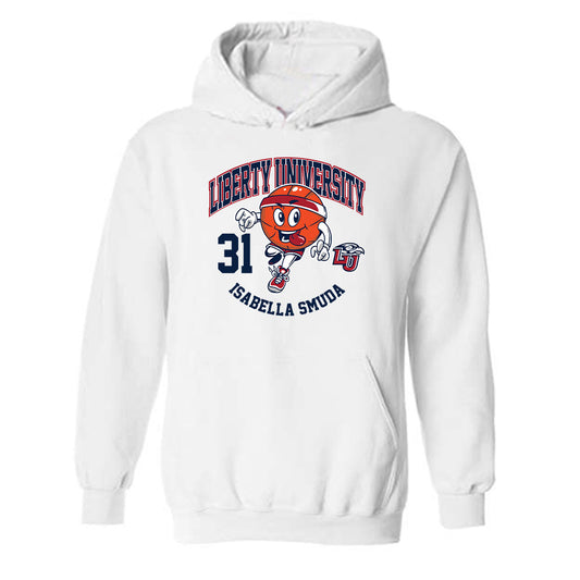 Liberty - NCAA Women's Basketball : Isabella Smuda - Hooded Sweatshirt Fashion Shersey