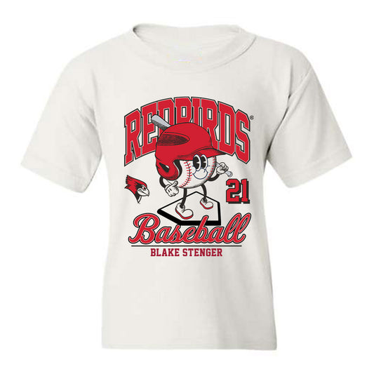 Illinois State - NCAA Baseball : Blake Stenger - Fashion Shersey Youth T-Shirt