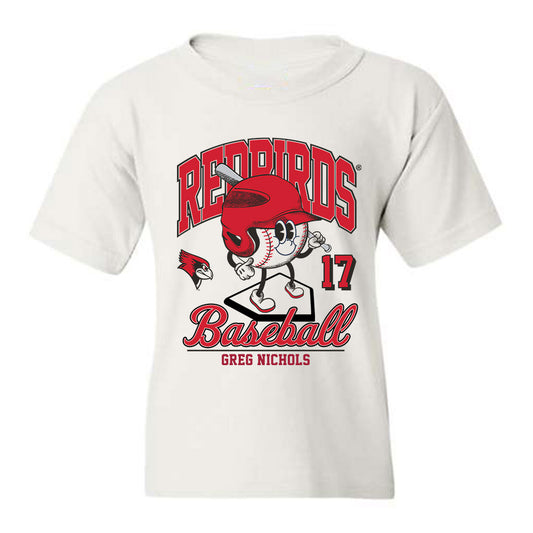 Illinois State - NCAA Baseball : Greg Nichols - Fashion Shersey Youth T-Shirt