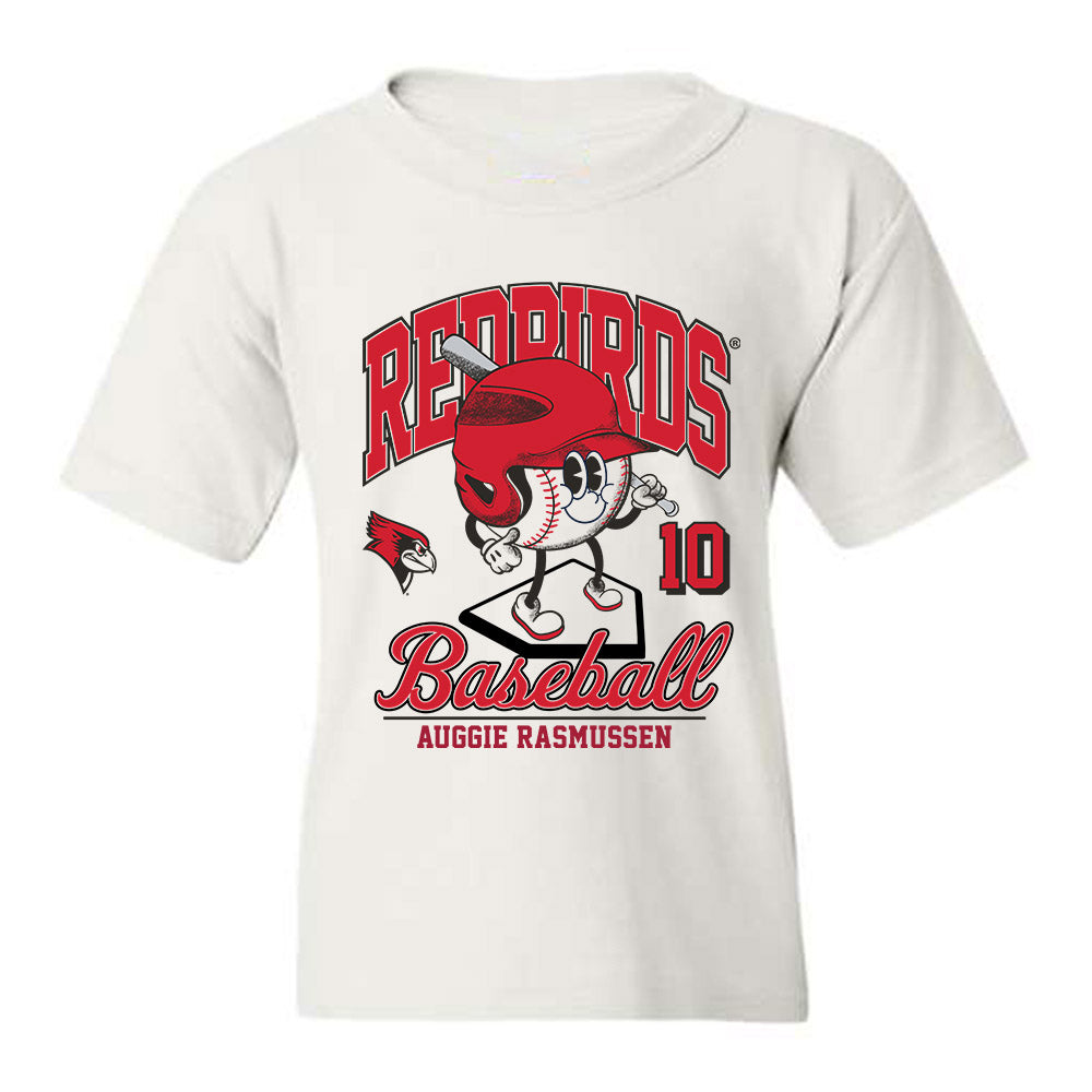 Illinois State - NCAA Baseball : Auggie Rasmussen - Fashion Shersey Youth T-Shirt