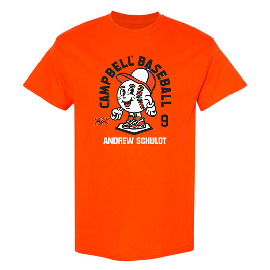 Campbell - NCAA Baseball : Andrew Schuldt - T-Shirt Fashion Shersey
