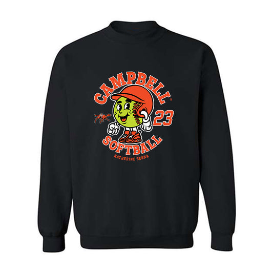 Campbell - NCAA Softball : Katherine Serna - Crewneck Sweatshirt Fashion Shersey