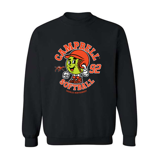 Campbell - NCAA Softball : Charlie Montgomery - Crewneck Sweatshirt Fashion Shersey