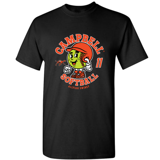 Campbell - NCAA Softball : Allyiah Swiney - T-Shirt Fashion Shersey