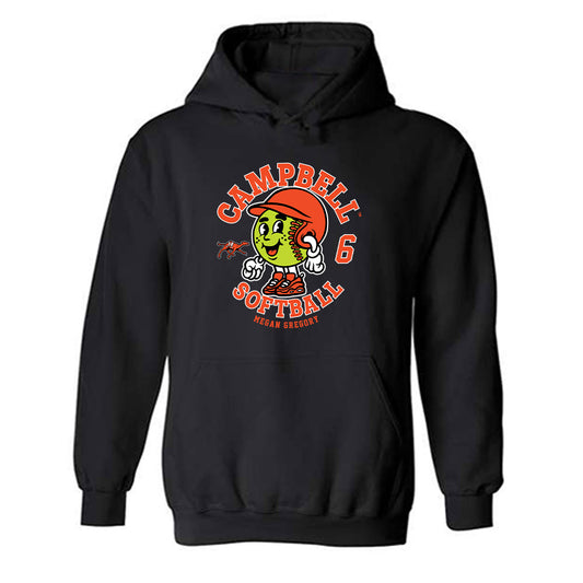 Campbell - NCAA Softball : Megan Gregory - Hooded Sweatshirt Fashion Shersey