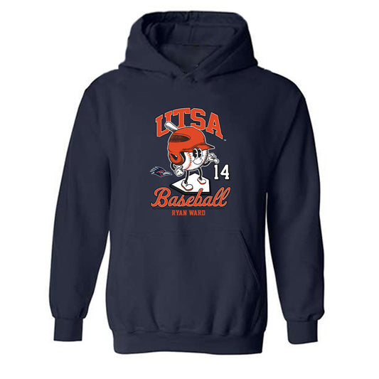 UTSA - NCAA Baseball : Ryan Ward - Hooded Sweatshirt Fashion Shersey