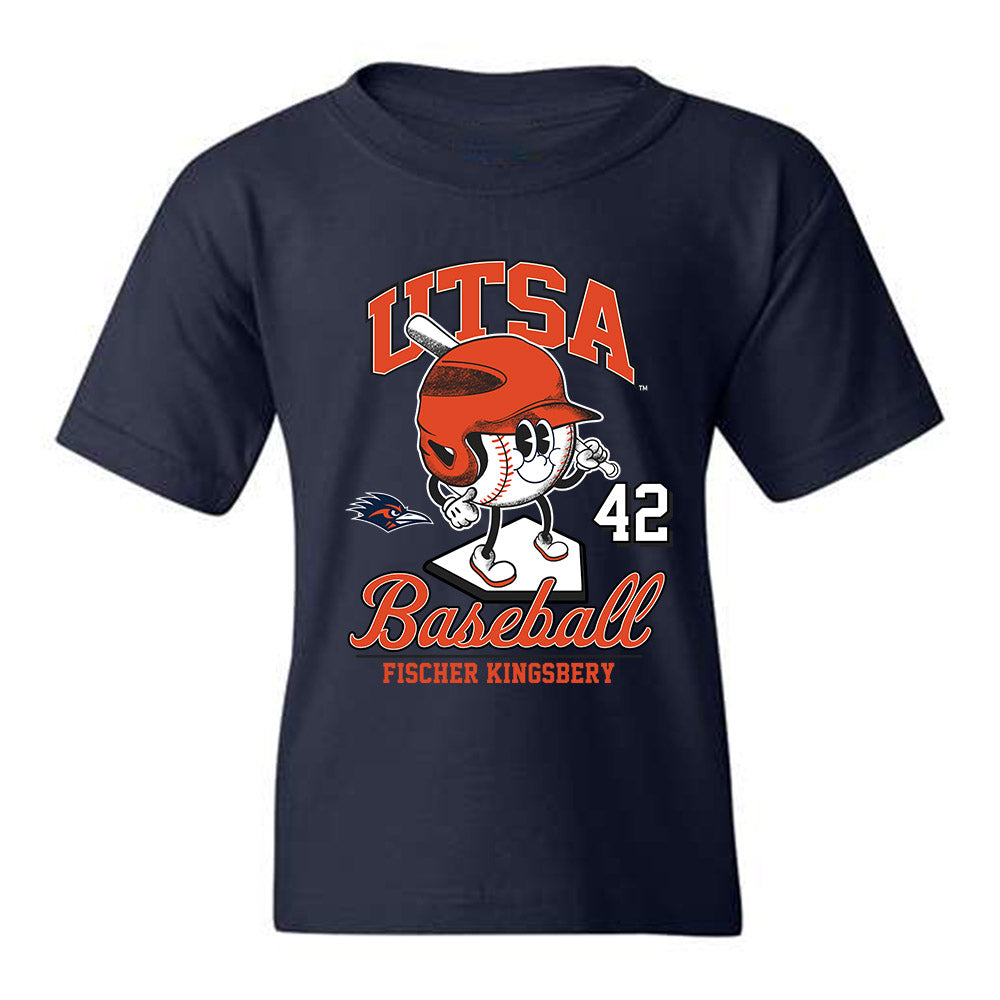 UTSA - NCAA Baseball : Fischer Kingsbery - Youth T-Shirt Fashion Shersey