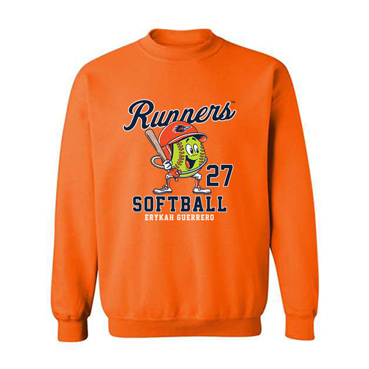UTSA - NCAA Softball : Erykah Guerrero - Crewneck Sweatshirt Fashion Shersey
