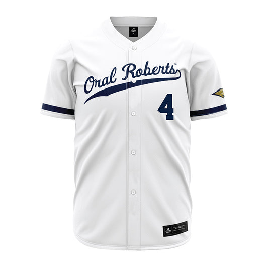 Oral Roberts - NCAA Baseball : Garrett Casey - Baseball Jersey