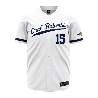 Oral Roberts - NCAA Baseball : Dawson Walls - Baseball Jersey