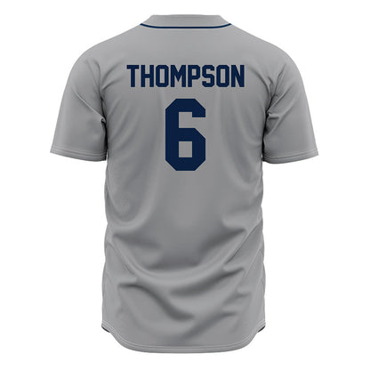 Oral Roberts - NCAA Baseball : Samuel Thompson - Baseball Jersey Gray