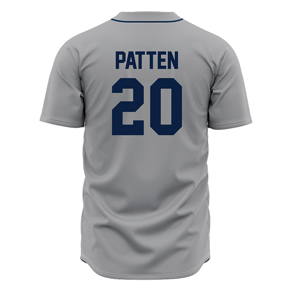 Oral Roberts - NCAA Baseball : Dalton Patten - Baseball Jersey Gray