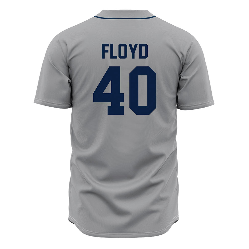 Oral Roberts - NCAA Baseball : Conner Floyd - Baseball Jersey Gray
