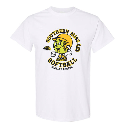 Southern Miss - NCAA Softball : Kinsley Gordon - Fashion Shersey Short Sleeve T-Shirt