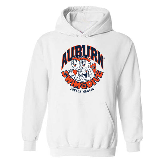 Auburn - NCAA Women's Swimming & Diving : Payton Marvin - Hooded Sweatshirt Fashion Shersey