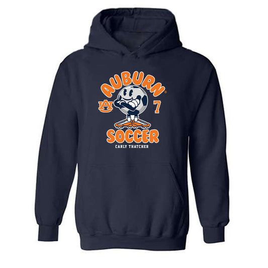 Auburn - NCAA Women's Soccer : Carly Thatcher Fashion Shersey Hooded Sweatshirt