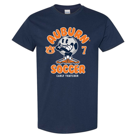 Auburn - NCAA Women's Soccer : Carly Thatcher Fashion Shersey Short Sleeve T-Shirt