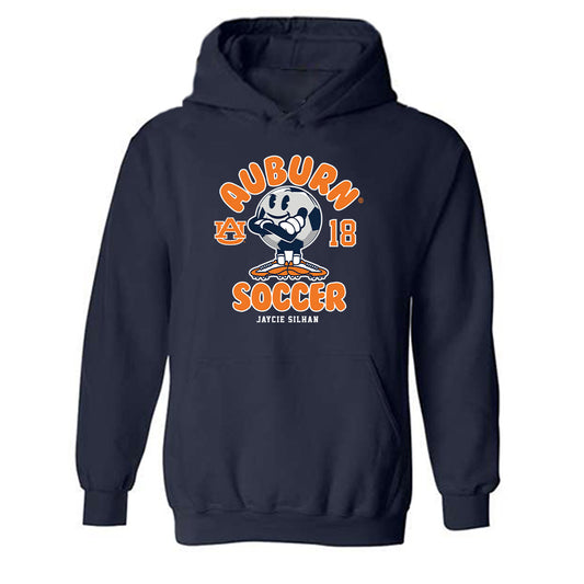 Auburn - NCAA Women's Soccer : Jaycie Silhan Fashion Shersey Hooded Sweatshirt