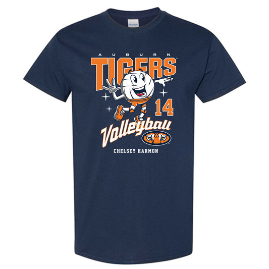 Auburn - NCAA Women's Volleyball : Chelsey Harmon Fashion Shersey Short Sleeve T-Shirt