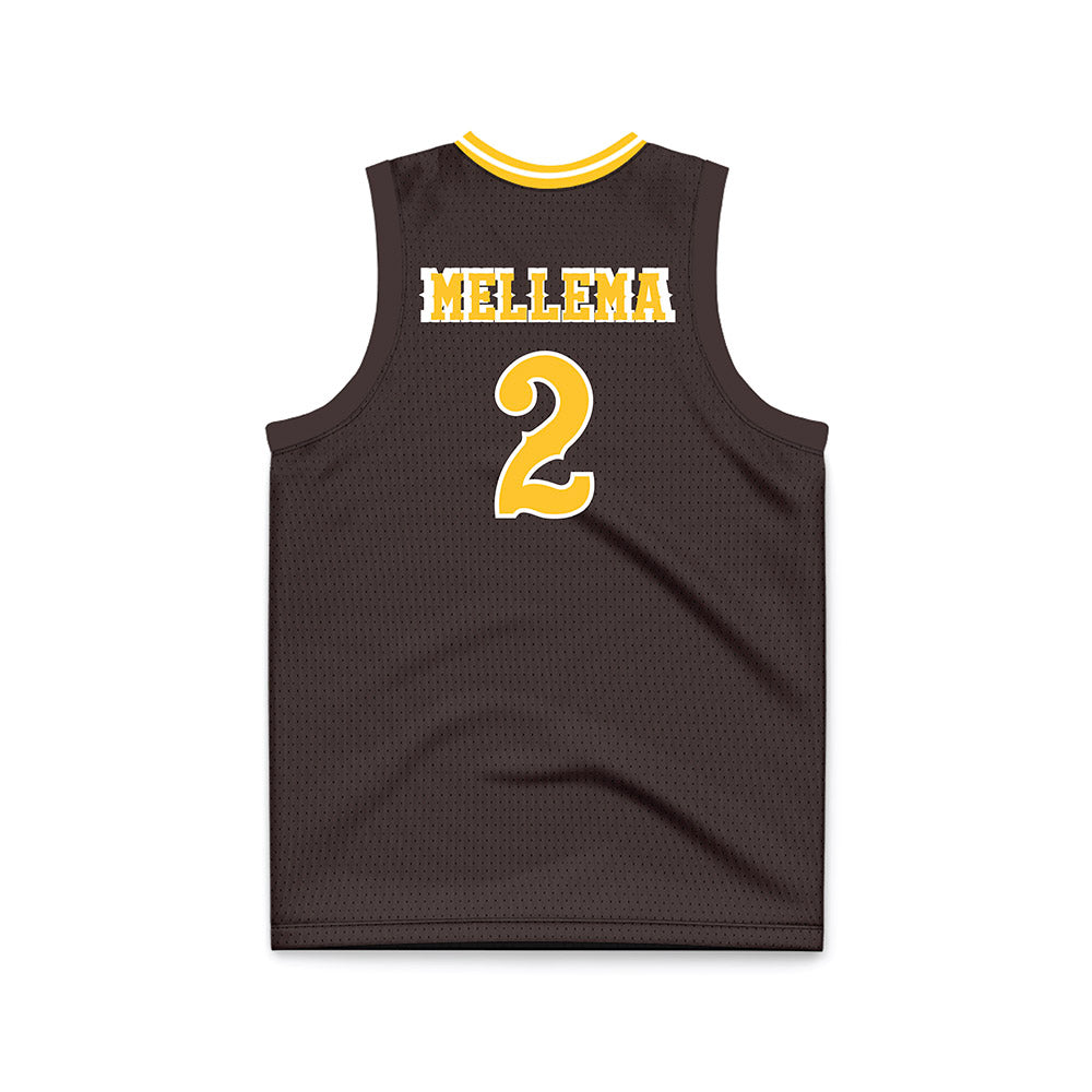 Wyoming - NCAA Women's Basketball : Emily Mellema - Basketball Jersey