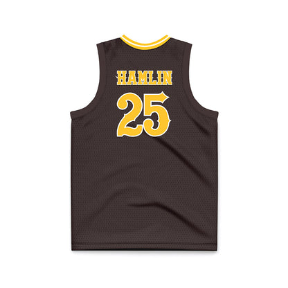 Wyoming - NCAA Women's Basketball : Mikyn Hamlin - Basketball Jersey