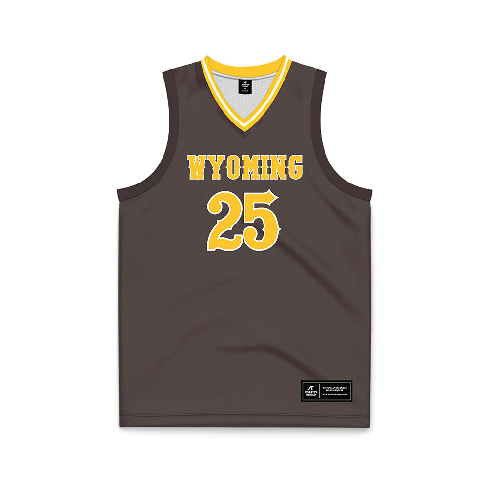 Wyoming - NCAA Women's Basketball : Mikyn Hamlin - Basketball Jersey