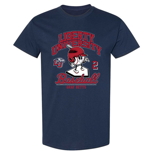 Liberty - NCAA Baseball : Gray Betts - T-Shirt Fashion Shersey