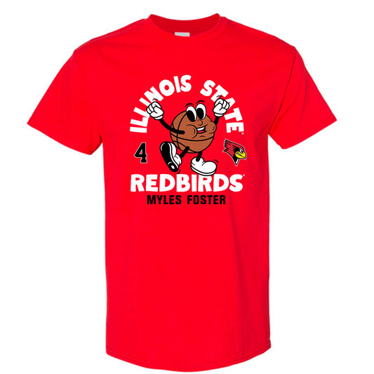 Illinois State - NCAA Men's Basketball : Myles Foster - Fashion Shersey Short Sleeve T-Shirt