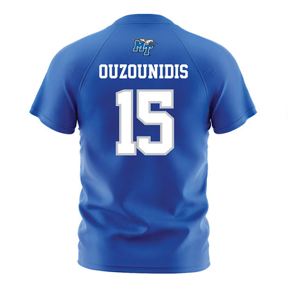MTSU - NCAA Women's Soccer : Olivia Ouzounidis - Blue Jersey