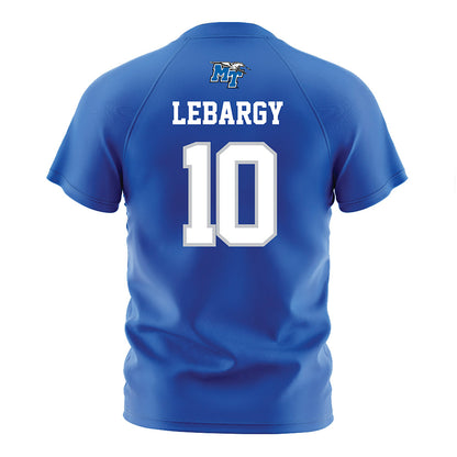 MTSU - NCAA Women's Soccer : Manon Lebargy - Blue Jersey