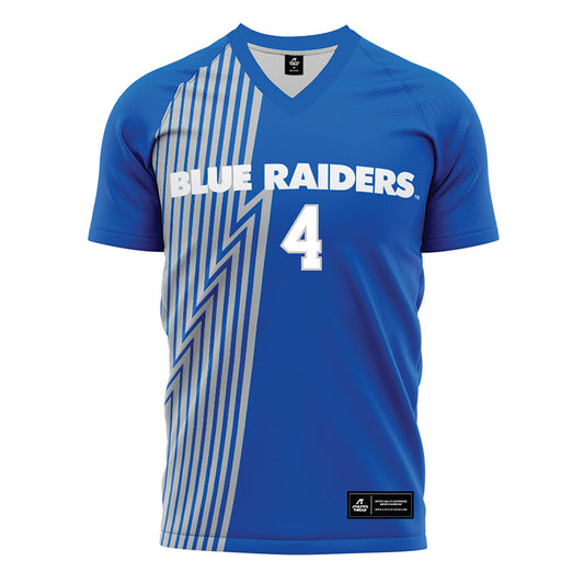 MTSU - NCAA Women's Soccer : Yana Yordanova - Blue Jersey