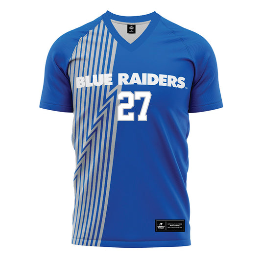 MTSU - NCAA Women's Soccer : Idun Kvaale - Blue Jersey