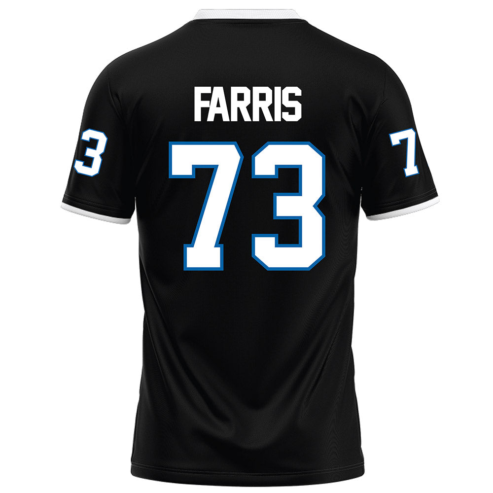 MTSU - NCAA Football : Connor Farris - Black Jersey