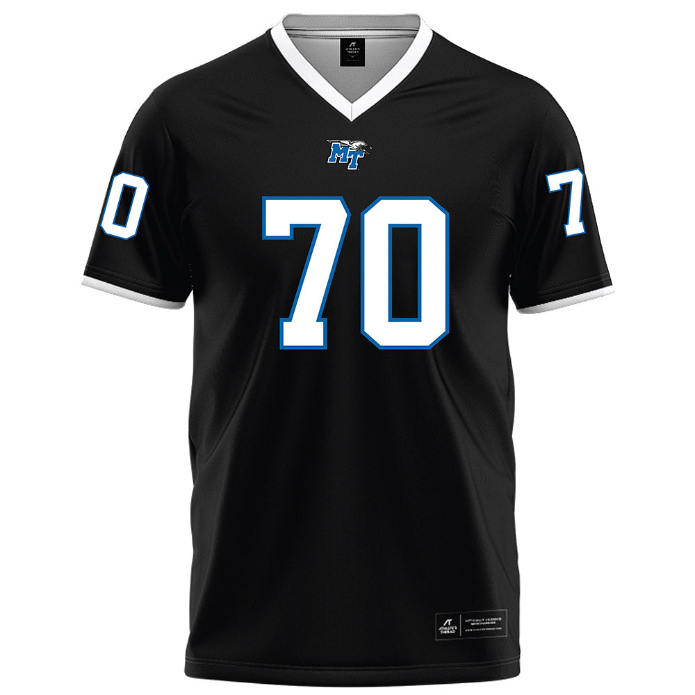 MTSU - NCAA Football : Isaac Rue - Black Jersey