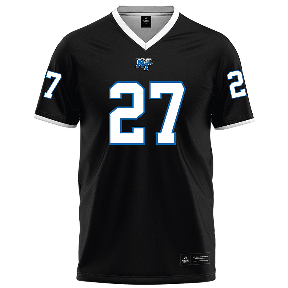 MTSU - NCAA Football : Rickey Smith - Black Jersey