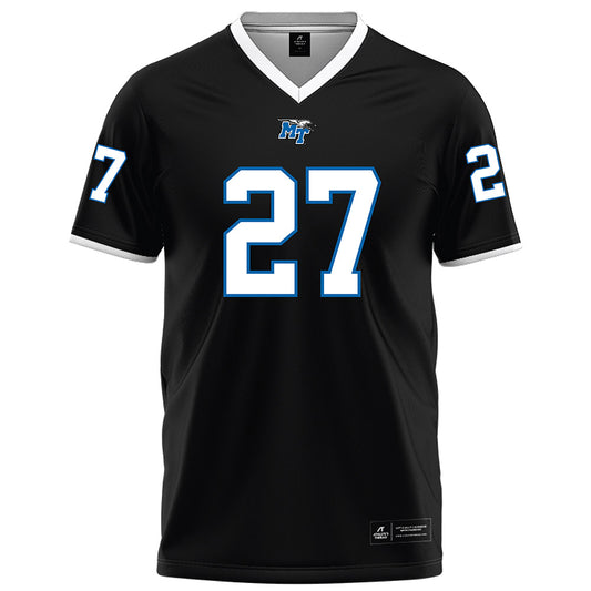 MTSU - NCAA Football : Rickey Smith - Black Jersey