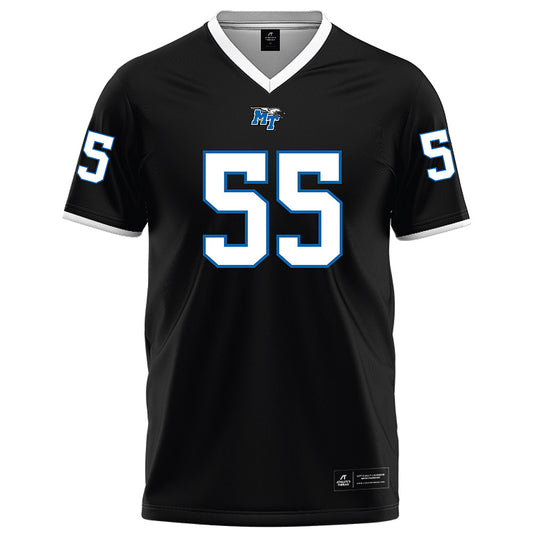 MTSU - NCAA Football : Mateo Guevara - Black Jersey