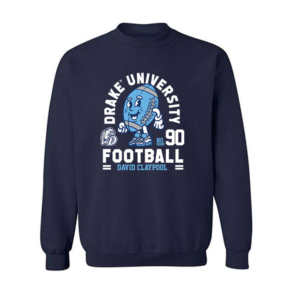 Drake - NCAA Football : David Claypool - Fashion Shersey Sweatshirt