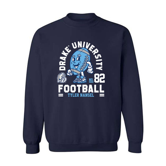 Drake - NCAA Football : Tyler Nansel - Fashion Shersey Sweatshirt