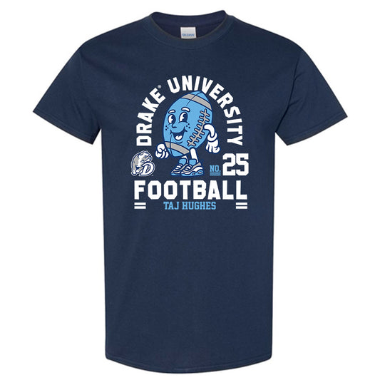Drake - NCAA Football : Taj Hughes - Fashion Shersey Short Sleeve T-Shirt