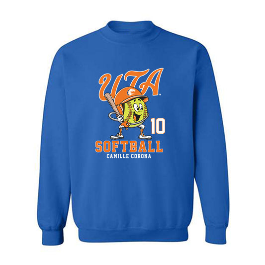 Texas Arlington - NCAA Softball : Camille Corona - Crewneck Sweatshirt Fashion Shersey