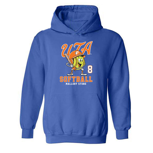 Texas Arlington - NCAA Softball : Mallory Stone - Hooded Sweatshirt Fashion Shersey