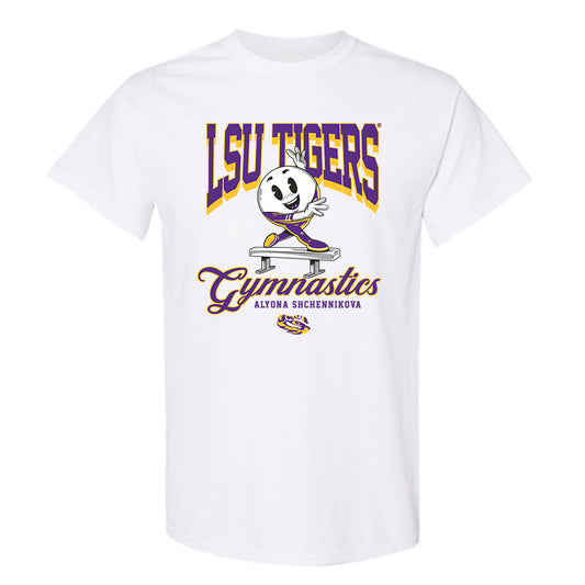 LSU - NCAA Women's Gymnastics : Alyona Shchennikova - T-Shirt Fashion Shersey