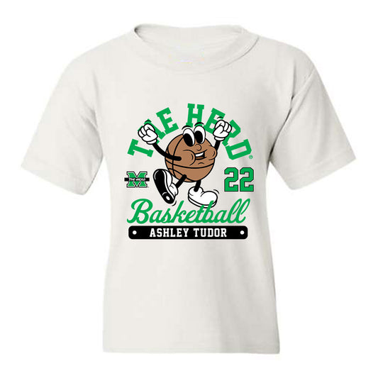 Marshall - NCAA Women's Basketball : Ashley Tudor - Youth T-Shirt Fashion Shersey